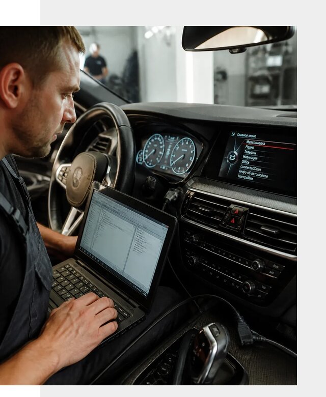 Русификация приборной панели BMW для авто в Новом Уренгое от компании