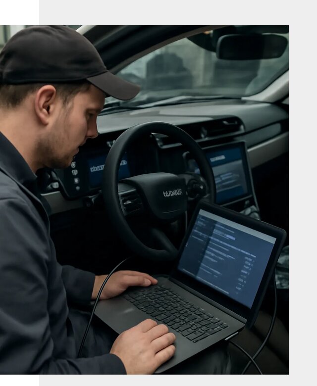 Профессиональная русификация автомобилей Lynk Co в Новом Уренгое