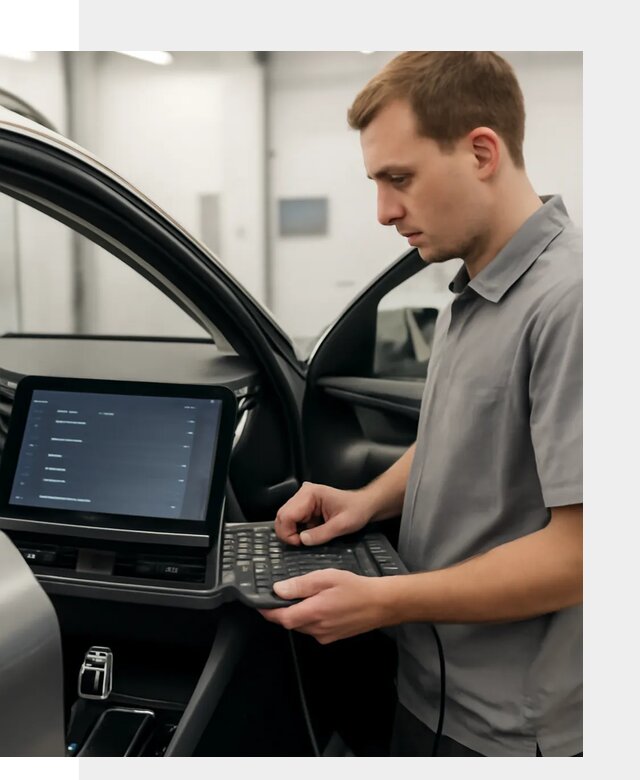 Русификация мультимедиа автомобилей Lynk Co в Новом Уренгое